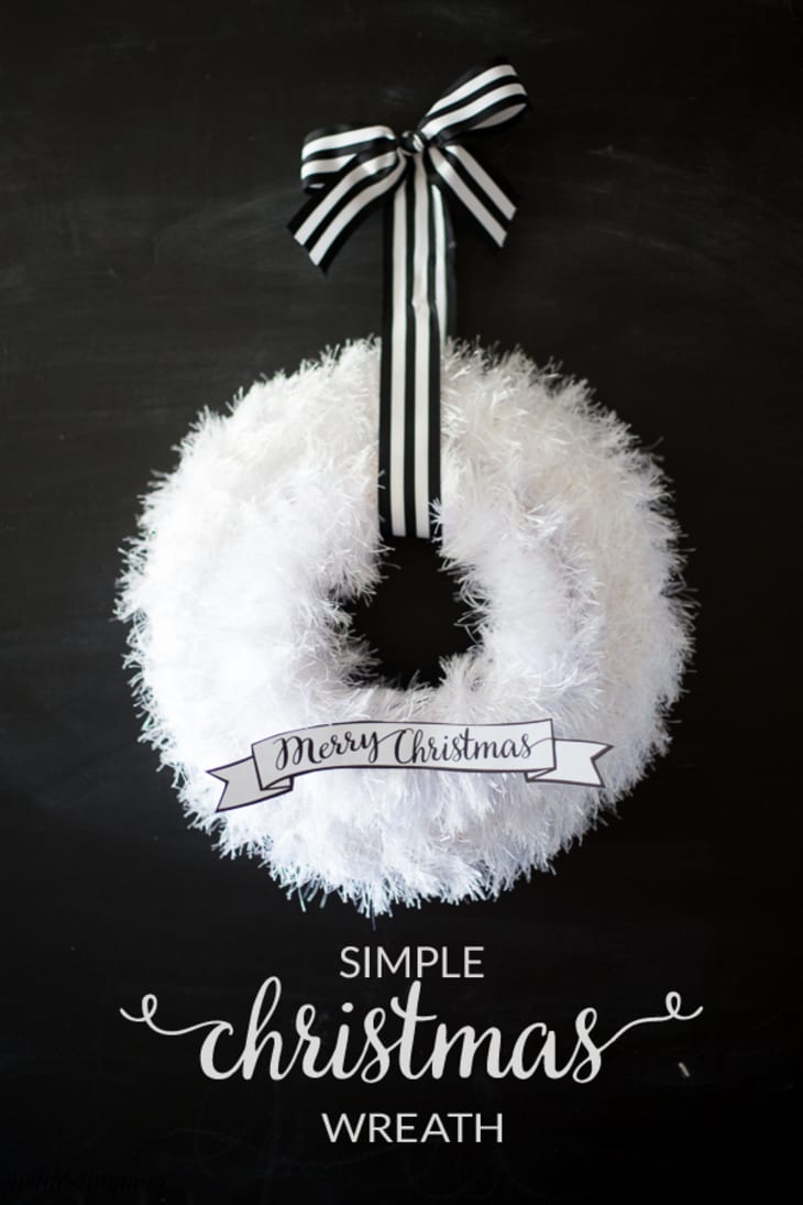 15 DIY Christmas Wreaths How to Make a Holiday Wreath Apartment Therapy